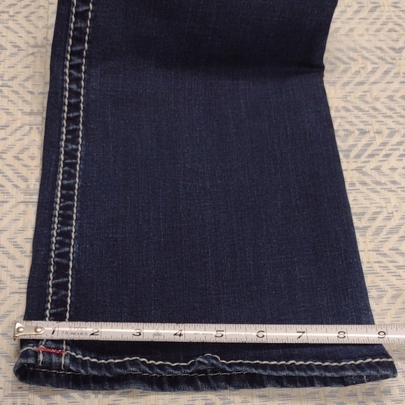 True Religion Dark Blue Boot Cut Jeans - Picture 12 of 15